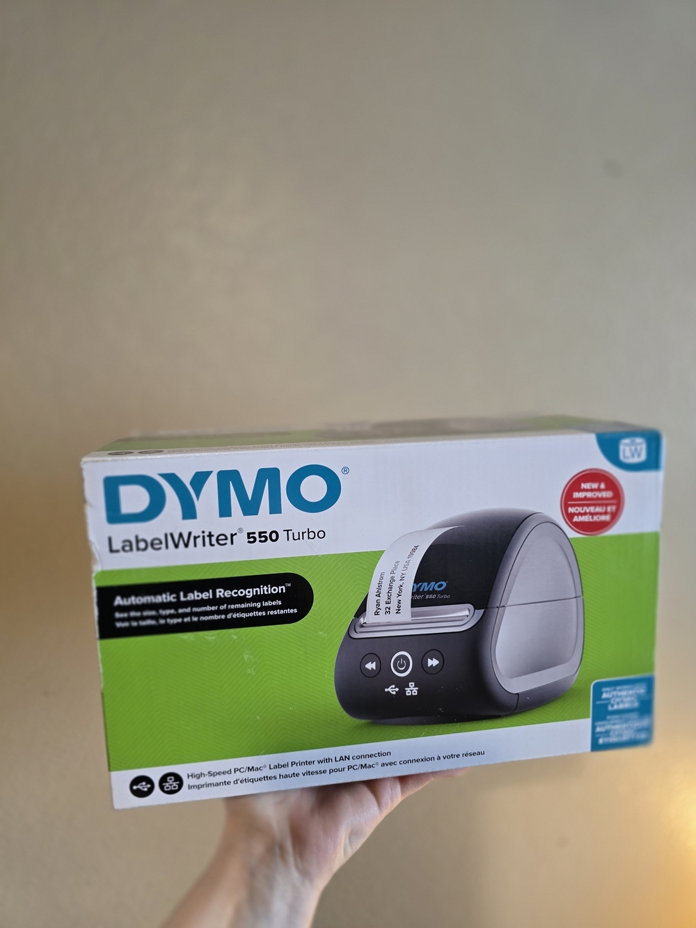 Dymo LabelWriter 550 Turbo Box - NEW in Box